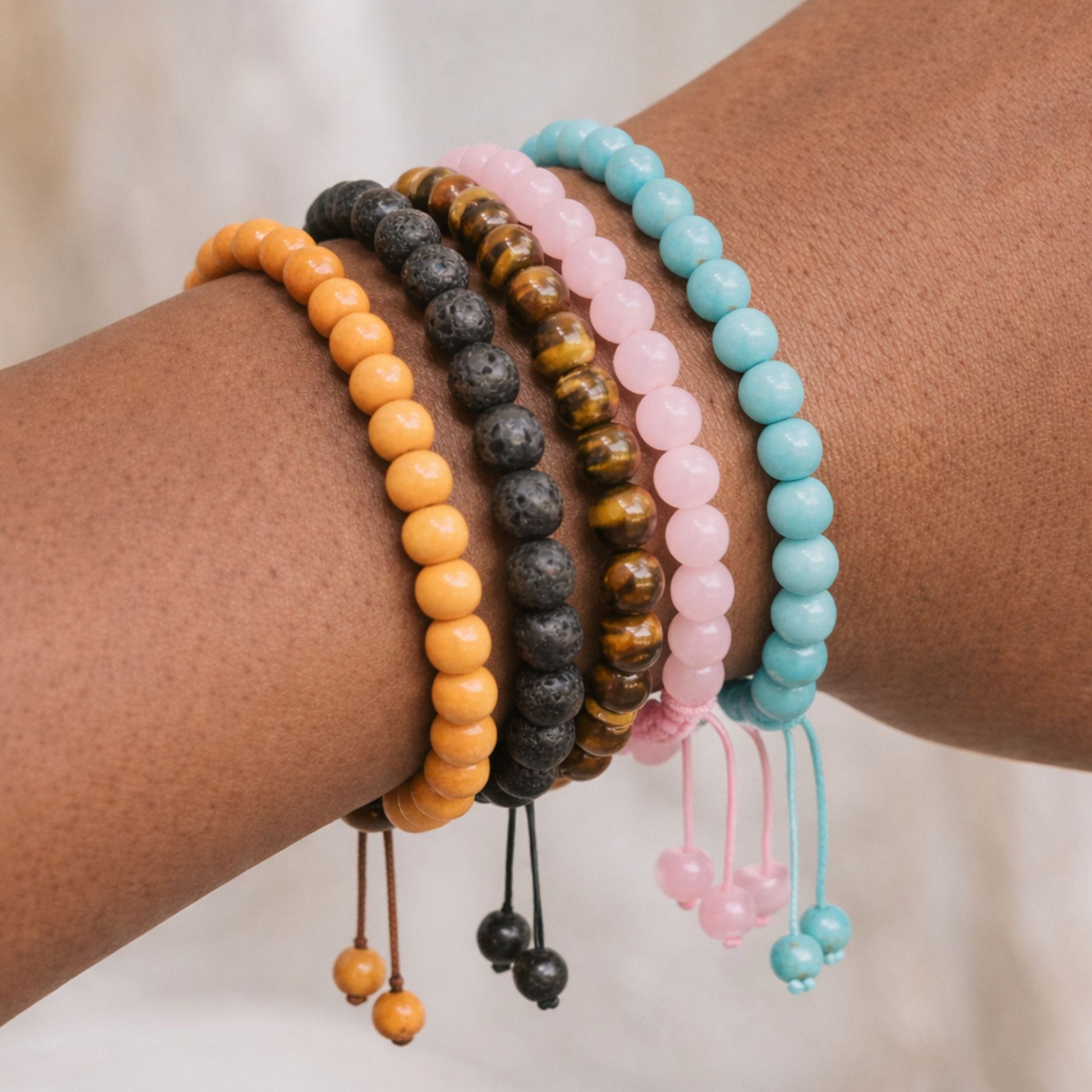 Nepalese Beaded Bracelet 5 Pack