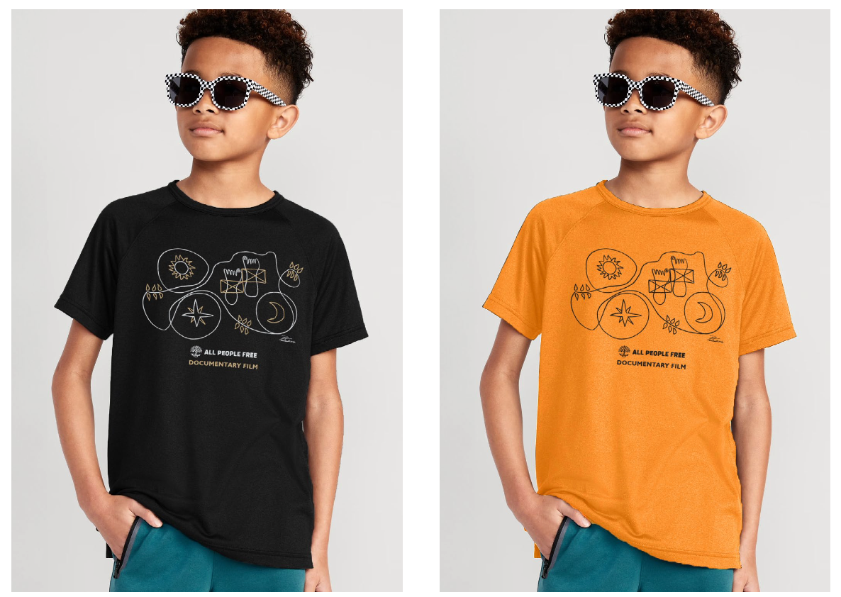 All People Free DOCUMENTARY FILM: TSHIRTS : KIDS