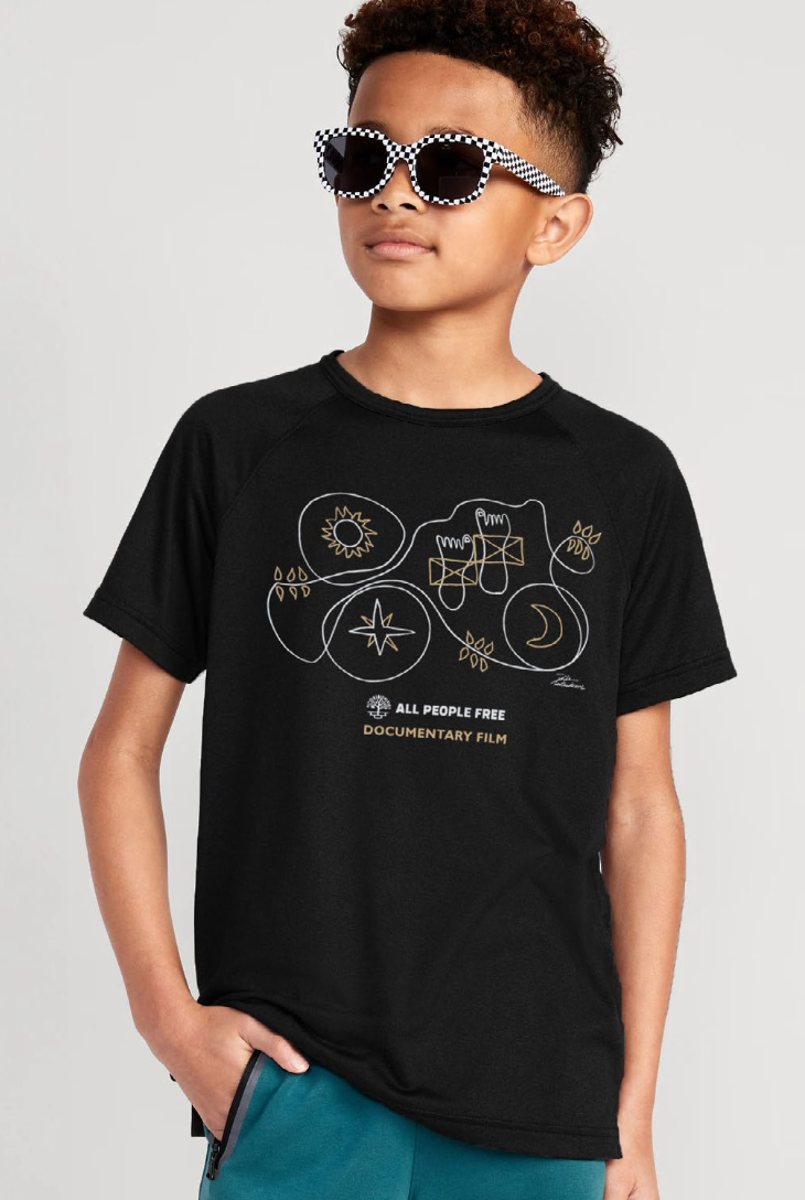 All People Free DOCUMENTARY FILM: TSHIRTS : KIDS